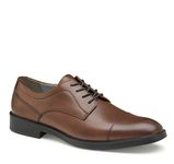 Johnston & Murphy Men's XC4® Maddox Cap Toe, Tan Waterproof Full Grain, 13