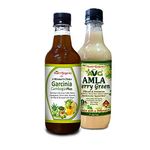 AVG Health Organics Garcinia Cambogia Juice and Amla Juice - 500 ml each