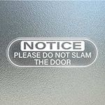 YIKIADA Do Not Slam The Door Sticke