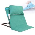 ORPERSIST Electric Incline Bed Rest, Adjustable Back Rest Assist Aid, Sit Up Or Reclined Position, 2-65° Angle Adjustment, Breathable And Comfortable for Disabled, & Injured,Green