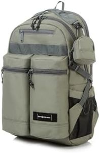 SAMSONITE Red Vickson Backpack 33 Cms Khakhi Polyester Premium Laptop Backpacks for Travel 17" laptop & Ipad compatible