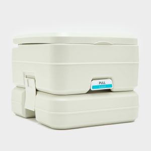 Hi-Gear Portable Toilet 13L – Cream, Lightweight Camping Toilet