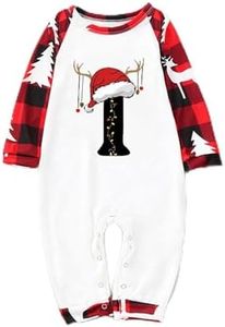 Ssuyeuri Family Christmas Pajamas Matching Sets Christmas Pjs for Womens Mens Couples Holiday Xmas Family Sleepwear Set