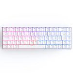 CIY X79 65% Wireless Mechanical Keyboard/RGB Gaming Keyboard/Hot Swappable/Anti Ghosting/N-Key Rollover/UK Layout 69 Key/Wired Keyboard for Mac Windows