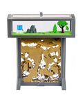 AntHouse - 3D Sand Ant Hill | Grey T Kit 15x15x1,5 cm | Ant Farm