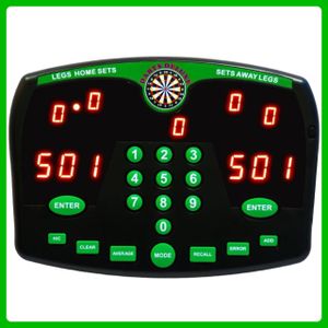 Thomas & Anca Electronic Dart Scorer – Digital Scoreboard