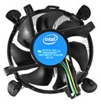 Intel Core i3 / i5 / i7 Socket 1156/1155 / 1151/1150 4-Pin Connector CPU Cooler with Aluminum Heatsink & 3.5-Inch Fan with Pre-Applied Thermal Paste for Desktop PC Computer (TS2)