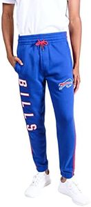 Ultra Game NFL Men's Active Super Soft Fleece Game Day Jogger Sweatpants