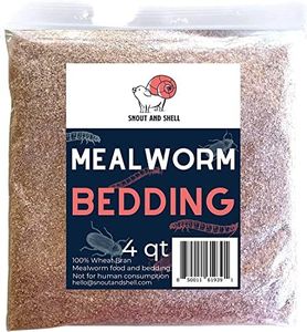 Snout and Shell Mealworm Wheat Bran Bedding and Food Source