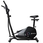 Durafit91™ Aerostride Elliptical Cross Trainer |7 Kg Flywheel | Max User Weight 120 Kg | 8 Levels Magnetic Adjustable Resistance| Adjustable Seat | LCD Display
