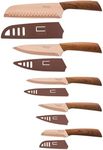 Hampton Forge HMC01A489A Tomodachi 10 Piece Raintree Knife Set – Brown