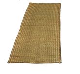 NEALEXKLUSIVE® Kusha Grass Straw Mat for Yoga Meditation Pranayam Sleeping and Prayer Size of 42 Inch Wide, 72 Inch Length (Pack of 1)