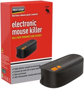 Pest-Stop Electronic Mouse Trap | Highly Effective | Mess Free | Mouse Control | Mice Trap