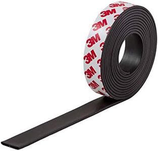 Magnetastico | Bande magnetique adhesive 20mm x 1,2 m avec Colle 3M| Bande aimantée autocollante pour organiser| Bande Magnétique Autocollante, Scotch Aimanté Adhesif Rouleau Aimanté Adhésif puissante