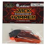 Ever Green Custom Blade Jig Jack Hammer Chatter Bait 1/2oz #08 Prespawn Dynamaite