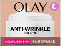 Olay Anti-Wrinkle Pro Vital Anti-Ageing Night Moisturiser, 50 ml