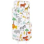 Bloomsbury Mill - Nap Mat for Toddlers and Kids - Pillow, Mat and Blanket Included - All-in-One Sleeping Bag for Nursery & Ready Bed for Nap Time and Sleepovers - Travel Essentials 135 x 50 cm Safari