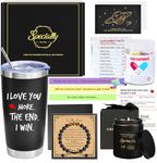 Valentines Day Gifts for Him, Boyfriend, Husband, Men Gifts, Birthday Anniversary Romantic Gifts for Men, Capsules Letter Messages in a Bottle, Valentines Gifts for Men Who Have Everything