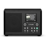 Pure Classic H4i – Internet Radio with WiFi, DAB+ & FM, Bluetooth 5.3, USB – 10W Speaker – 2.4" Color Display – 150 Presets – Sleep & Kitchen Timer – AUX Input – Black
