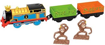 Thomas & Friends Fisher Price Trackmaster, Monkey Mania Thomas Motorized Engine, Kid, Multi