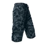 Generic Mens Cargo Hiking Shorts Below Knee 3/4 Length Shorts Stretch Cotton Slim Fit Straight Leg Capri Shorts Casual Flat Front Jogger Shorts Basic Classic Durable Work Utility Shorts Camouflage