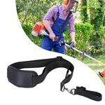 YOUSHARES Strimmer Harness - Mower Trimmer Shoulder Strap Trimmer Harness Strap Nylon Belt for Brushcutter & Strimmer Compatible with Most Grass Trimmer