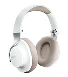 Shure AONIC 40 Over Ear Wireless Bluetooth Noise Cancelling Headphones with Microphone, Studio-Quality Sound, 25 Hour Battery Life, Fingertip Controls, iPhone & Android Compatible - White