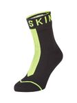 SEALSKINZ | Dunton | Unisex Waterproof Warm Weather Ankle Length Merino Wool Lined Sock | Seamless, Thin & Comfortable | Hydrostop to Block Water Penetration