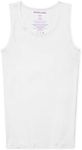 Tommy John Men's Cool Cotton 2.0 Tank Top - 1 Pack - Stay Tuck Design - Soft Comfortable Undershirt Tee (White, X-Large)