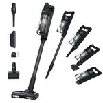Hoover HF1 MAX Cordless Vacuum, Free-Standing, Rechargeable with 50-min Runtime, 200W Anti-Hair Wrap, Double Edge Cleaning, LED Headlight, HEPA Filter, with Crevice Tool & Motorised Pet Tool [XUKF1CP]
