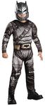 Rubie's 620425S Official Dc Comics Warner Bros Dawn of Justice Deluxe Batman Amour Costume, Kids', Small