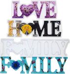 3 Pieces Silicone Love Family Home 