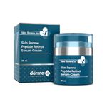 The Derma Co. x Dr.V Skin Renew Peptide Retinol Serum-Cream with Peptide & Retinol-30ml | 1% vv | Boosts Collagen|Brightens, Renews Skin to Give a Youthful Glow|Reduces Blemishes & Dark Spots