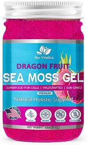 Sea Moss Gel by BioVitalica - Irish sea Moss raw Organic - Premium Quality - Dr Sebi, Vegan superfood for Cells - 100% Natural Seamoss Gel (Pack of 1, Dragon)