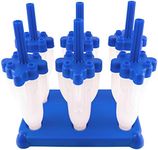 Tovolo Blue Rocket Ice Pop Moulds, Set of 6