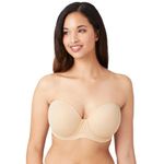 Wacoal Women's Red Carpet Strapless Bra, Naturally Nude, 34DD