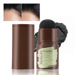 Agrogreen Natural Hairline Powder, Hairline Shadow Powder Stick, Quick Hair Root Touch Up, Hair Colour Stick, Hair Shading Sponge Pen Paired with 2 Pairs Eyebrow Stamp