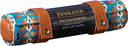 Pendleton Backgammon: Travel-Ready Roll-up Game (Camping Games, Gift for Outdoor Enthusiasts)