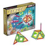 Geomag 532 Classic Glitter N.A Glitter-44pcs, Building Game, Multicolor, 44 Pieces