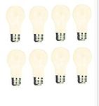 Great Value 8 Packs Dimmable,Glass 