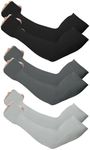 Arm Sleeves for Men Women 3 Pairs T