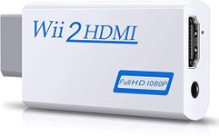 Microware FULL HD 1080P Wii To HDMI HD-TV Wii2hdmi Converter Adapter Cable UPDATED CHIPSET