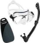 Cressi Big Eyes Evolution & Alpha Ultra Dry, clear/black