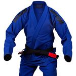 Venum Men's Contender Evo BJJ Kimono, Blue, A3