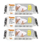 Jovi European Air Dry Modelling Clay Pure White Non-Toxic Clay Pack of 3 500g Each Ideal for for Sculpting Pottery Art & Craft Handicraft Educational Purpose Fine Motor Skills