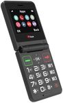 TTfone TT660 Mobile Phone for Seniors - Foldable Design, Large Buttons, Emergency Assistance, Long Battery Life (with USB Cable)