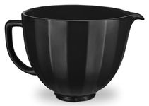 KitchenAid 5 Quart Black Shell Ceramic Bowl, KSM2CB5PBS