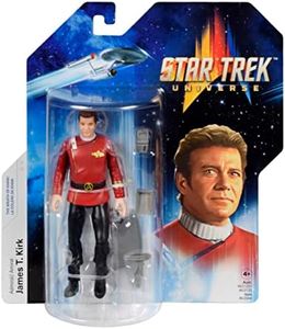 BANDAI Figurine Star Trek Captain James T. Kirk | Figurine articulée du Capitaine Kirk de Khan de 12,7 cm | Star Trek The Wrath of Khan | Cadeaux Star Trek et Produits Star Trek