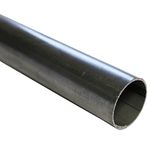 Mild Steel Round Tube Hollow ERW Steel Tube Metal Pipe | 10-70mm Dia | 1 Metre (100cm) Steel Tubing (40 x 1.5mm)