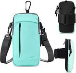 MOVOYEE Phone Holder for Running Cell Phone Purse Crossbody Bags for Women Men Kids, iPhone 11 12 13 14 15 Pro Max Xs Xr X 8 7 6 Plus SE Mini Galaxy Ultra Edge S24 S23 S22 S21 S20 Note 20 9 Arm Bands